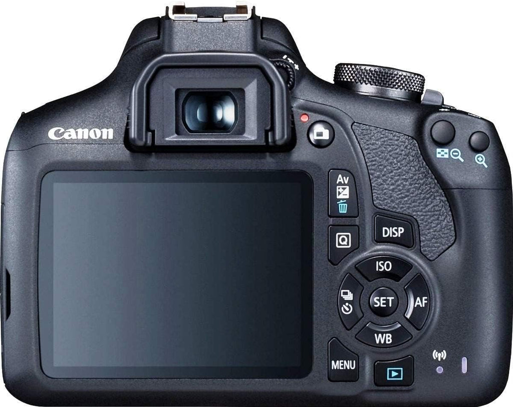 Canon EOS 2000D (Rebel T7) DSLR Camera with 18-55mm Lens Bundle (Renewed) G925118