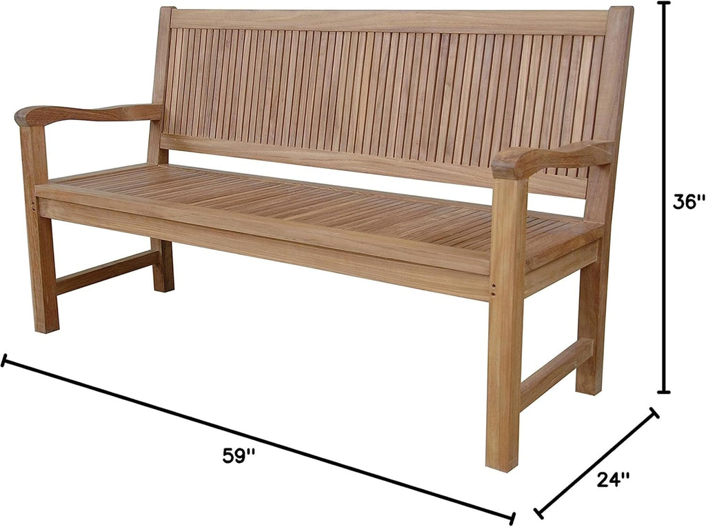 Anderson Teak Chester 3-Seater Bench U8685