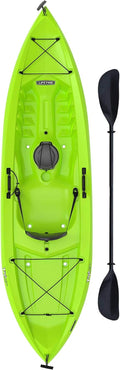 Lifetime Tioga Sit-On-Top Kayak with Paddle, Lime, 120"