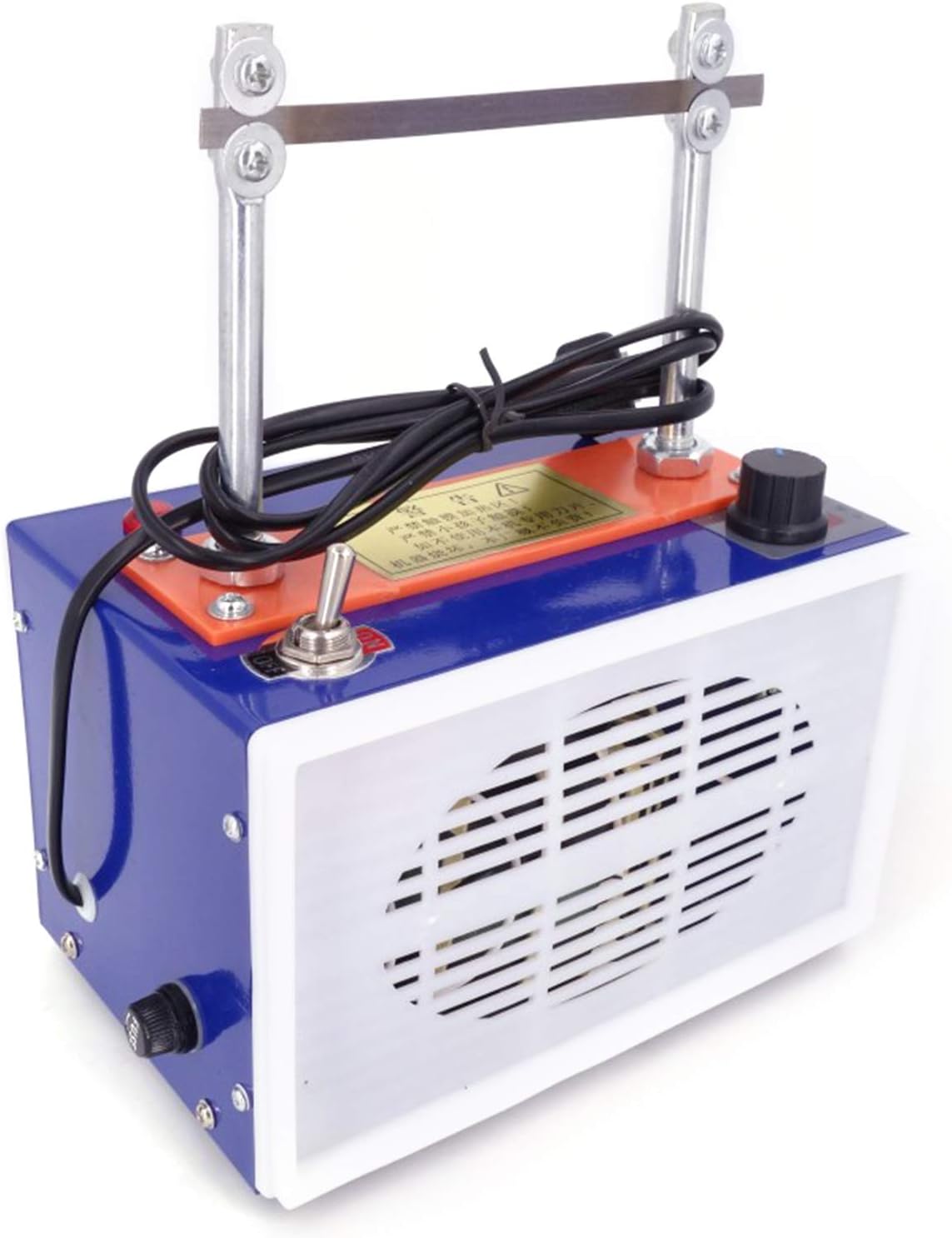 Heavy Duty Hot Knife Rope Cutter, 110V Desktop Ribbon Cutting Machine with 3 Blades L433
