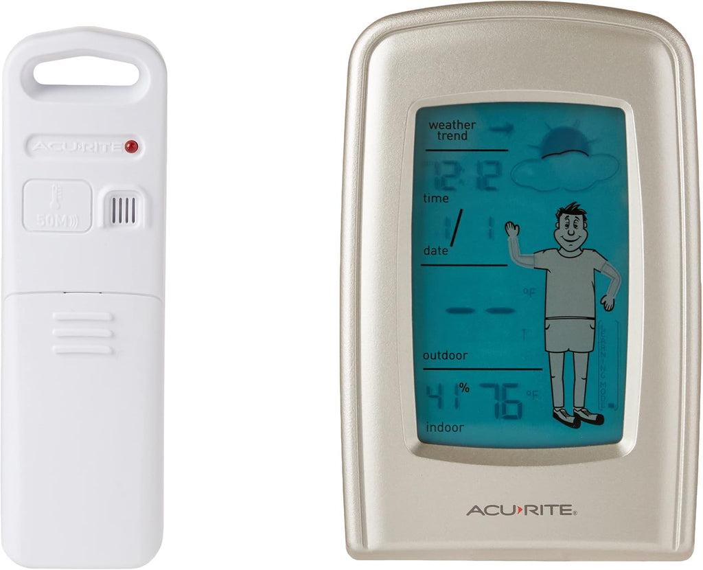 AcuRite 00827 Wireless Weather Forecaster White U2051
