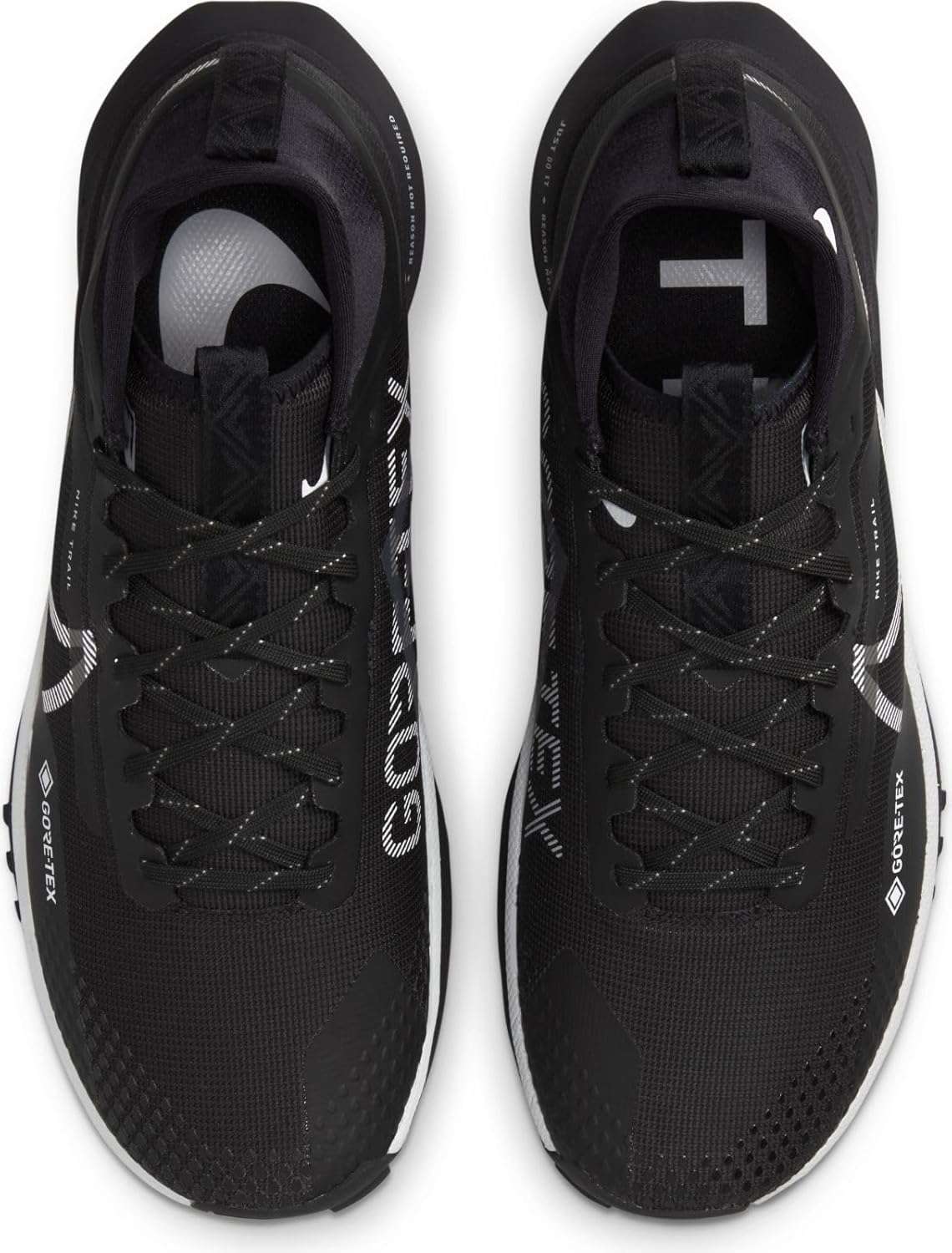 Nike Men's Low-Top Sneakers, Black Wolf Grey, Size 10 T626