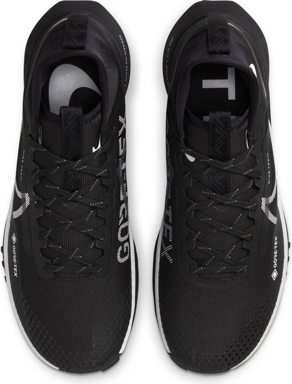 NIKE Men's Trail Running Shoe, Black Wolf Grey, 11 F39479