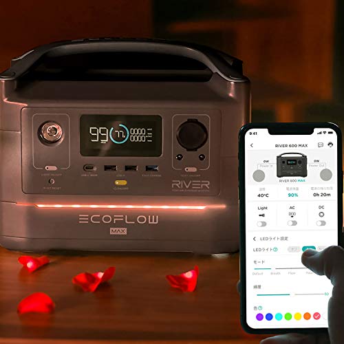 EF ECOFLOW RIVER 2 Max 500 Portable Power Station 499Wh LiFePO4 R81105