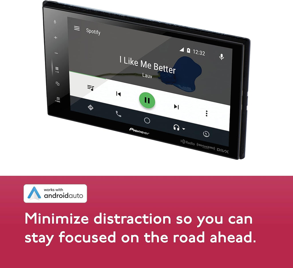Pioneer DMH-C5500NEX 8-inch Digital Media Receiver with Wireless CarPlay and Android Auto L65334