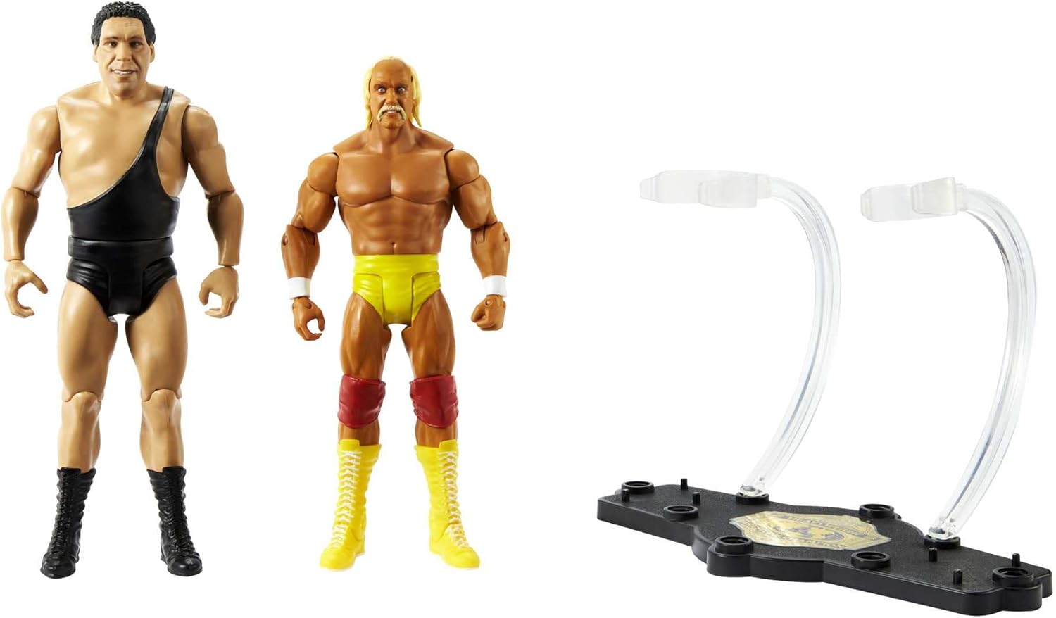 Mattel Hulk Hogan vs Andre The Giant Championship Showdown 2-Pack 6-inch Action Figures V4671