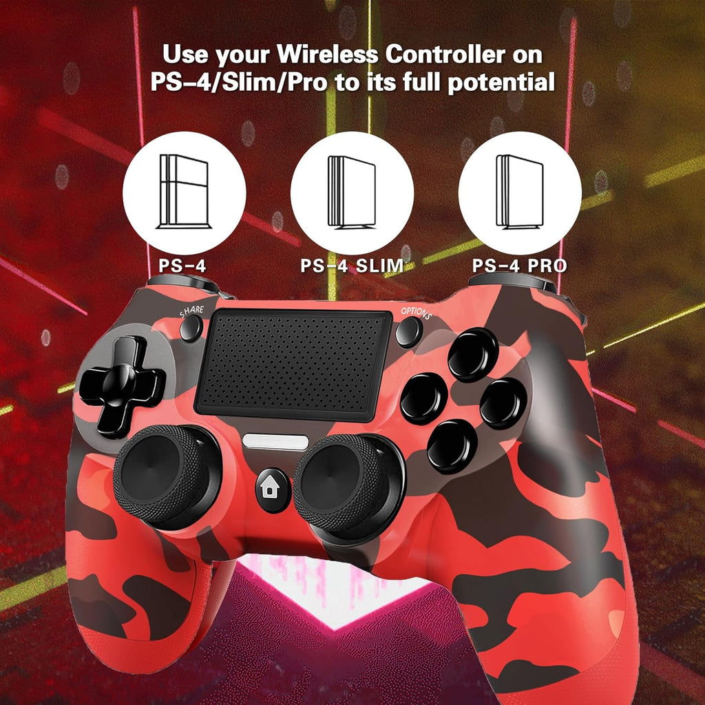 Wireless Controller for PS4 / PS4 Slim / PS4 Pro with Dual Vibration Z115