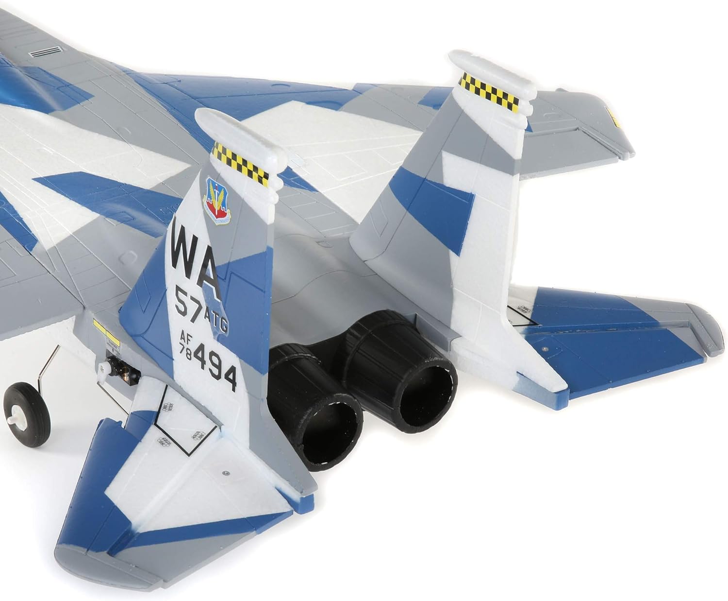 E-flite RC Airplane F-15 Eagle 64mm EDF BNF Basic U4913