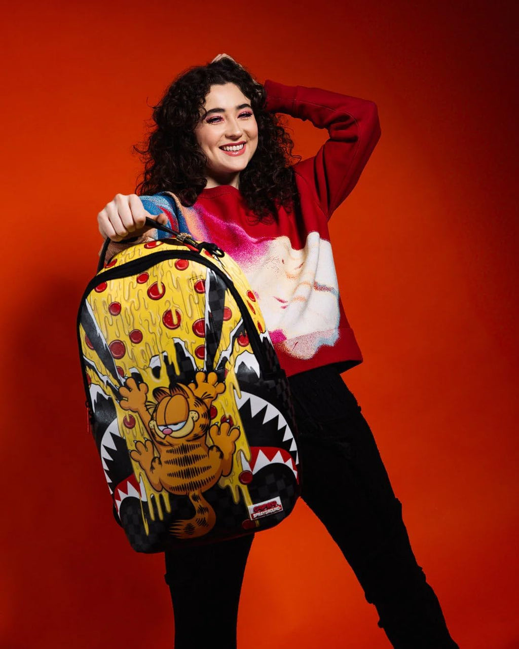 SPRAYGROUND GARFIELD HANGRY DLXSV Backpack I725881
