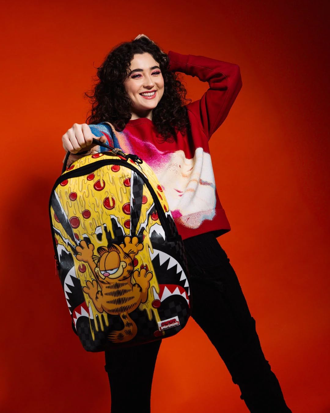 SPRAYGROUND GARFIELD HANGRY DLXSV Backpack I725881