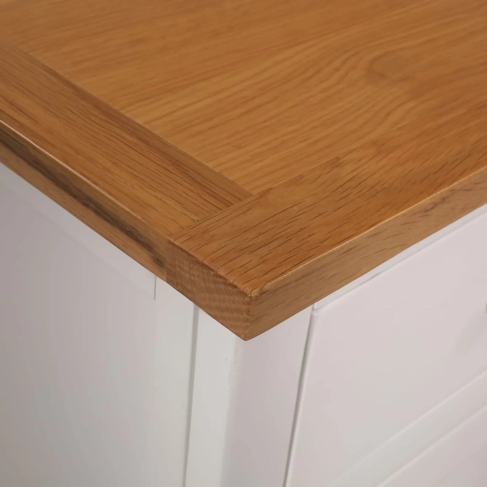 Carevas Sideboard Solid Oak Wood P144106