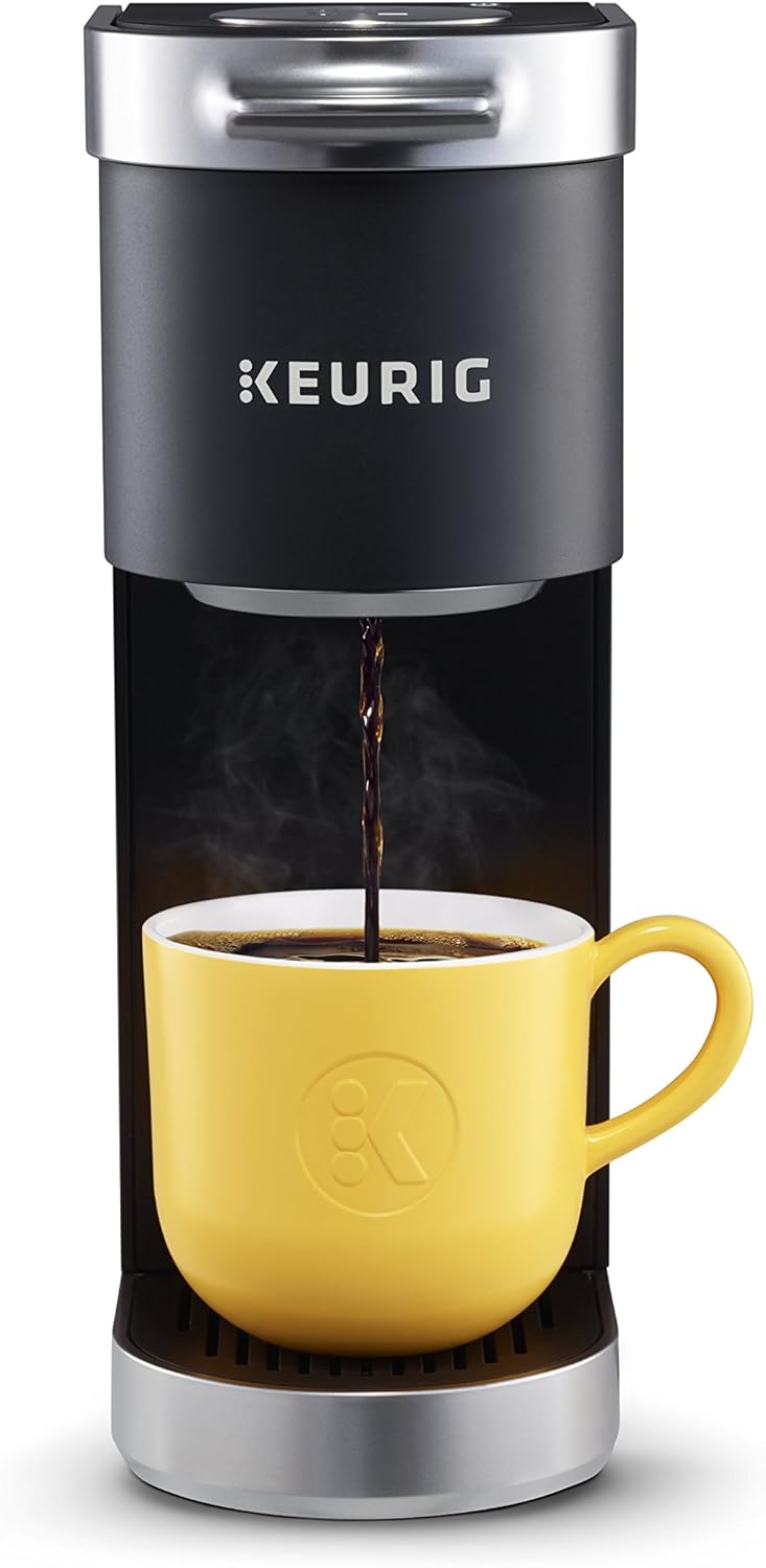 Keurig K-Mini Plus Single Serve K-Cup Pod Coffee Maker with Travel Mug M90827