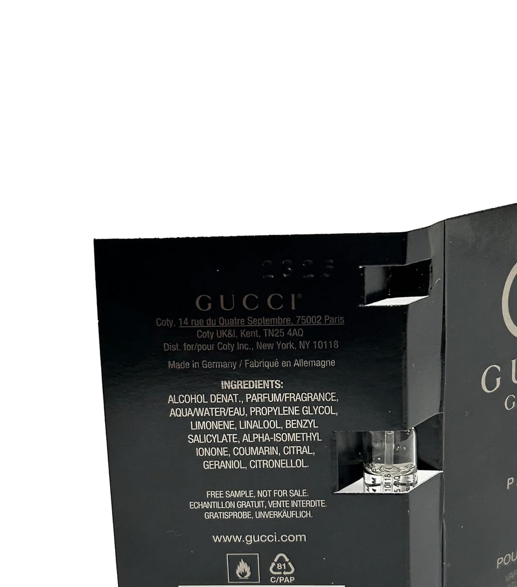Gucci Guilty Pour Homme Parfum Spray 1.5ml (Set of 3) W77706