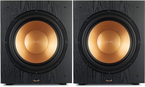 Klipsch SUB-120-BLACK Synergy Black Label Subwoofer Speaker Pair (2020)