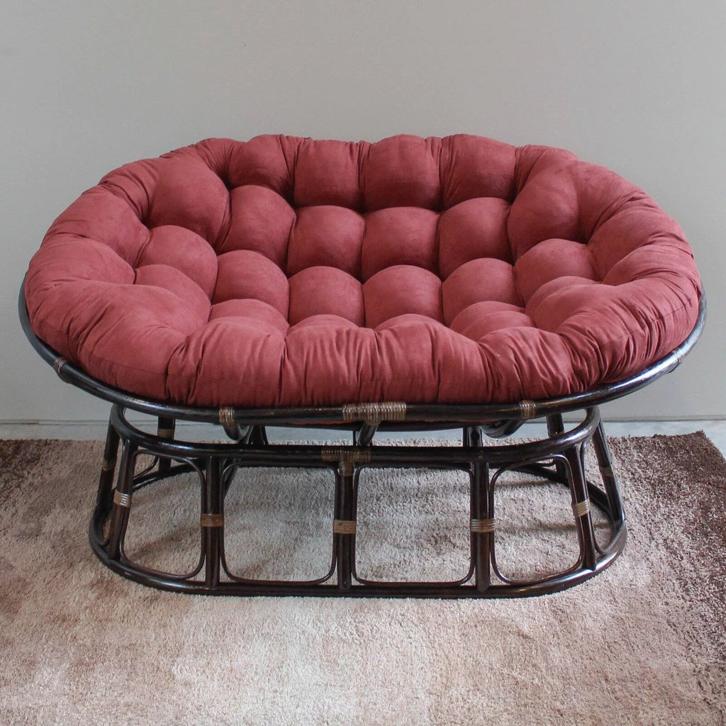 Double Papasan Chair with Micro Suede Cushion X88218