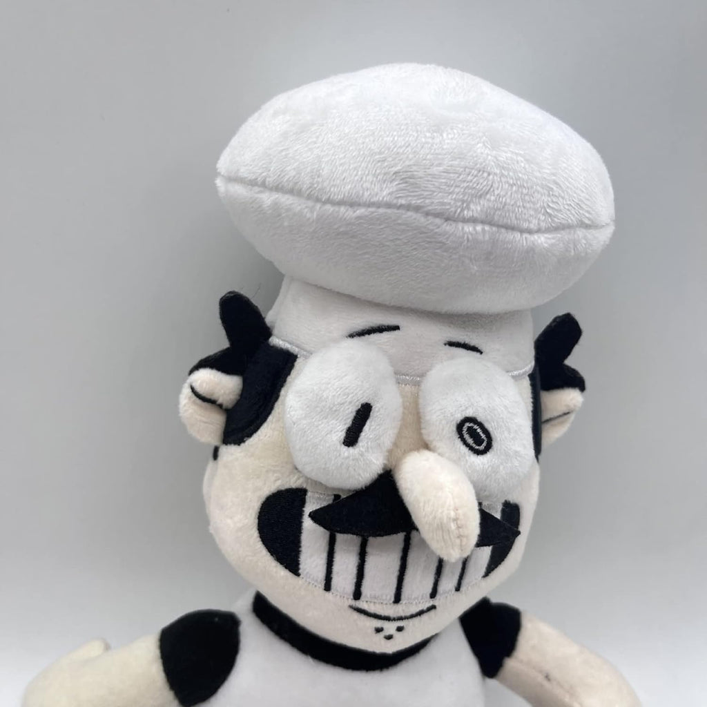 Pizza Tower Plush Toy Gray Chef Peppino Pillow L828