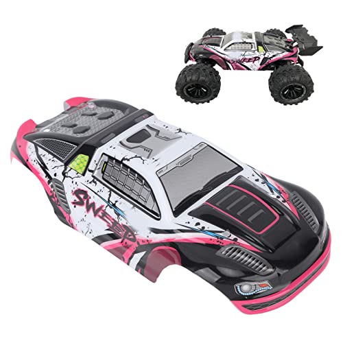 Drfeify RC Car Body Shell for SCY 16101PRO 1/16, Rose Red R928927