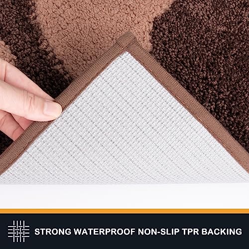 PURRUGS Dirt Trapper Door Mat 20" x 31.5", Non-Skid, Machine Washable, Beige M274527