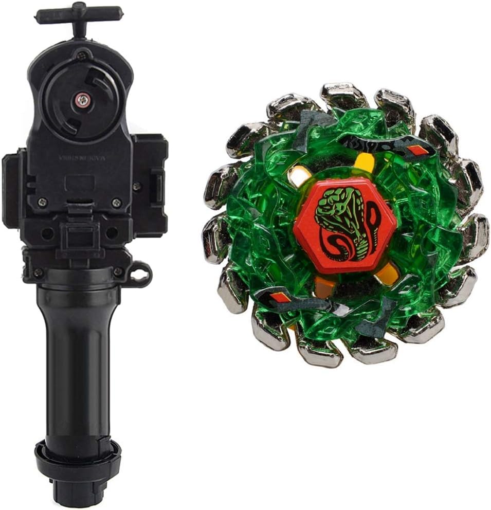 Battling Toys - Poison Serpent Rapidity Metal Fusion Fury Masters with Power Launcher & Grip Battle Set