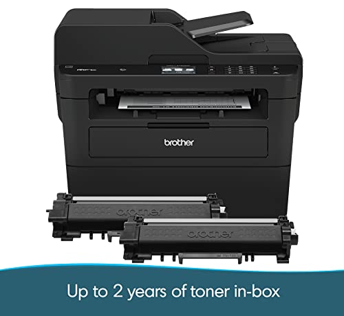 Brother MFCL2750DW Monochrome All-in-One Wireless Laser Printer with Duplex Copy & Scan Z563