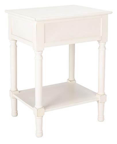 Safavieh Home Collection Ryder Black 1-Drawer Accent Table Y8198