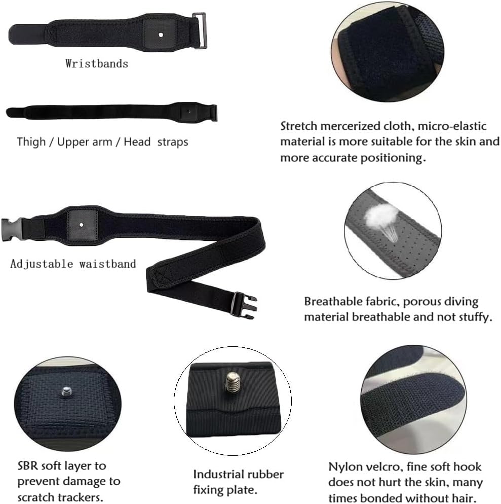 HTC Vive Full Body Tracker Strap, Waist Belt, Hand and Foot Straps for VR D48990