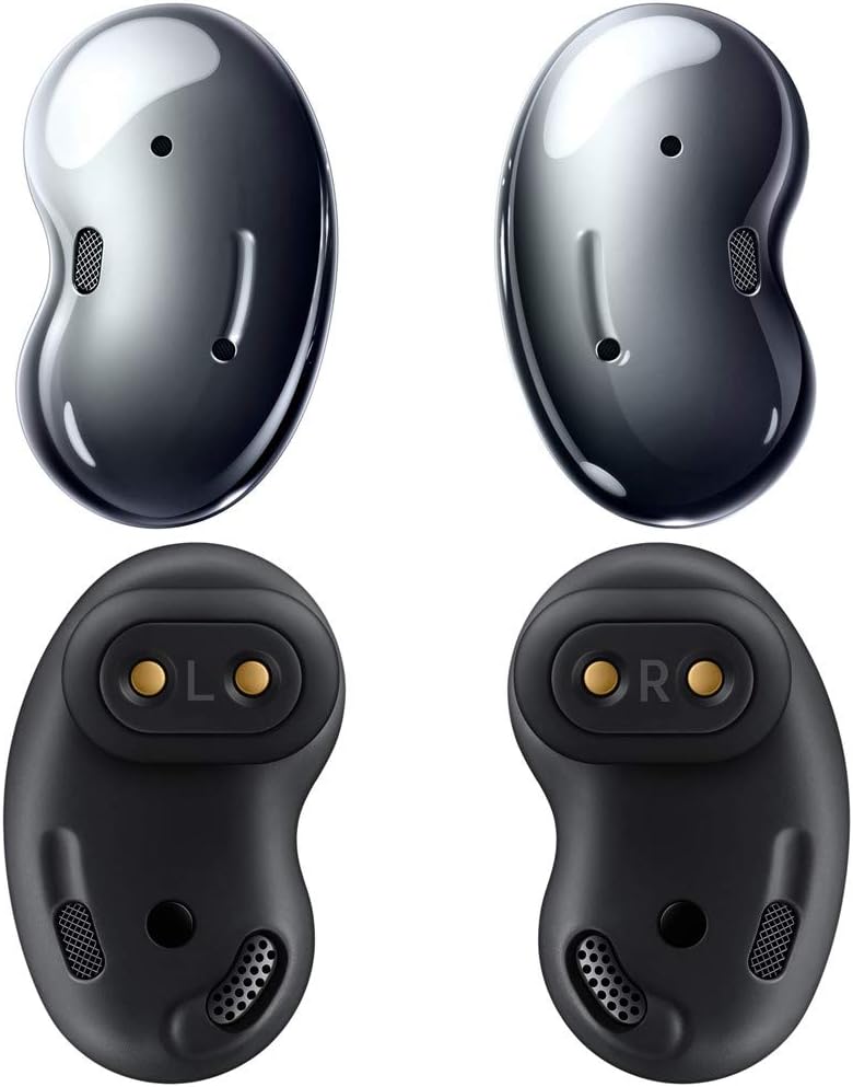 Samsung Galaxy Buds Live (ANC) Wireless Earbuds for iOS & Android, Mystic Black (Renewed) C69603