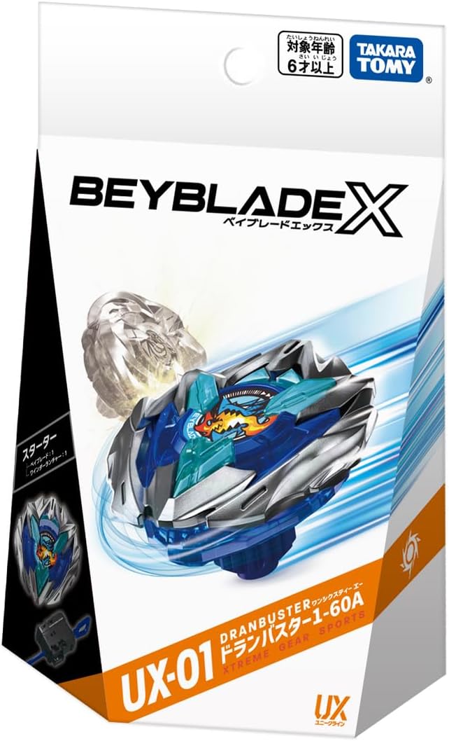 Beyblade X UX-01 Starter Drain Buster 1-60A P7684