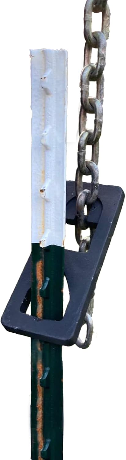 T Post Puller Plate Heavy Duty Steel for Farm & Garden Fence Removal Q5374