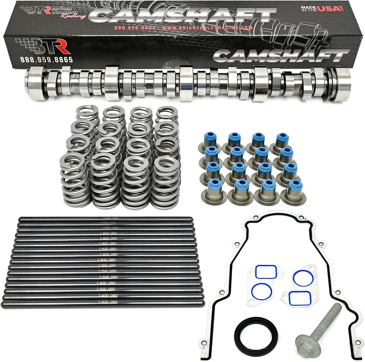 Brian Tooley Racing BTR Stage 4 Truck Camshaft Install Kit for LS Vortec Trucks F672