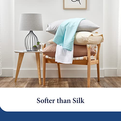 Cosy House Collection Everyday 1500 Series Pillowcases Set of 2, Standard, White T54199