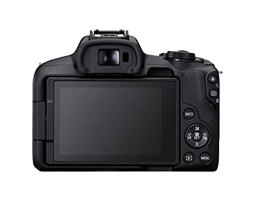 Canon EOS R50 Mirrorless Camera with RF-S18-45mm Lens Kit, White S288