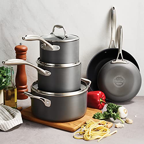 Tramontina Hard Anodized Covered Stock Pot 8 Qt A767844