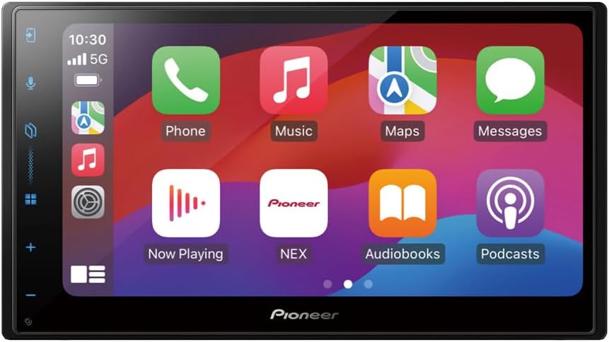 Pioneer DMH-W3000NEX 6.8" Double Din Multimedia Receiver with Wireless Apple CarPlay & Android Auto Q21300