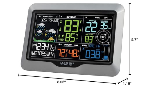 La Crosse Technology V42-PRO-INT Smart Wi-Fi Weather Station E575989
