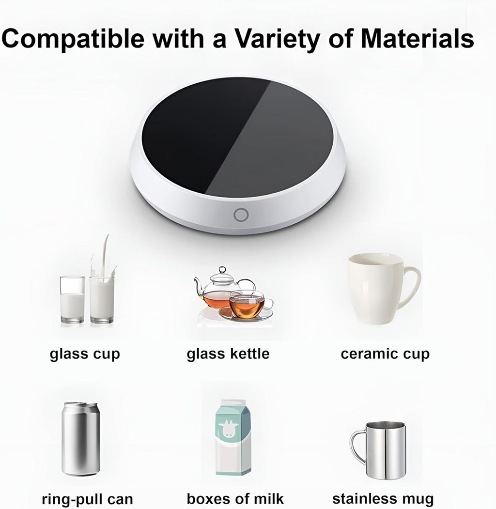 Coffee Mug Warmer for Desk with Auto Shut Off, 2 Temperature Settings M244