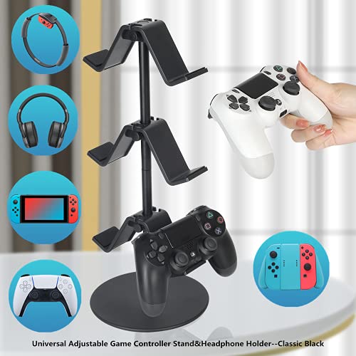 Controller Stand 3 Tier with Headphone Holder for Xbox PS4 PS5 Nintendo Switch C127626