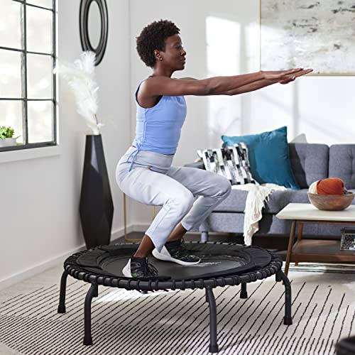 JumpSport 44 Inch Folding Fitness Trampoline with Arched Legs C728