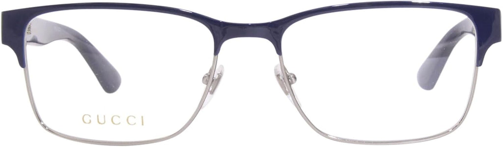 Gucci GG0750O 003 Eyeglasses Men's Blue Full Rim Rectangle R81573