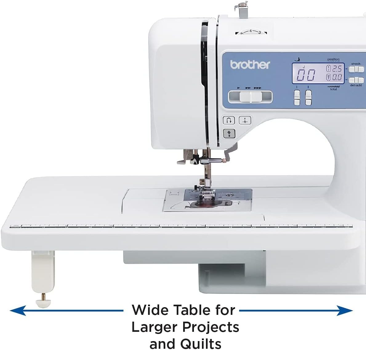 Brother XR9550 Computerized Sewing and Quilting Machine, White E504