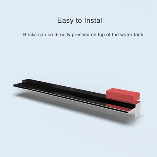 304 Stainless Steel Waterfall Pool Fountain Spillway for Garden Pond Spa (80cm) O5374