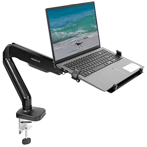 Mount-It! Full Motion Laptop and Monitor Desk Stand with VESA Mount F231
