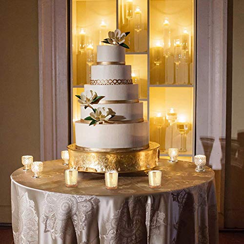 Volens Gold Party Decorations 72pcs Mercury Glass Candle Holders E469704