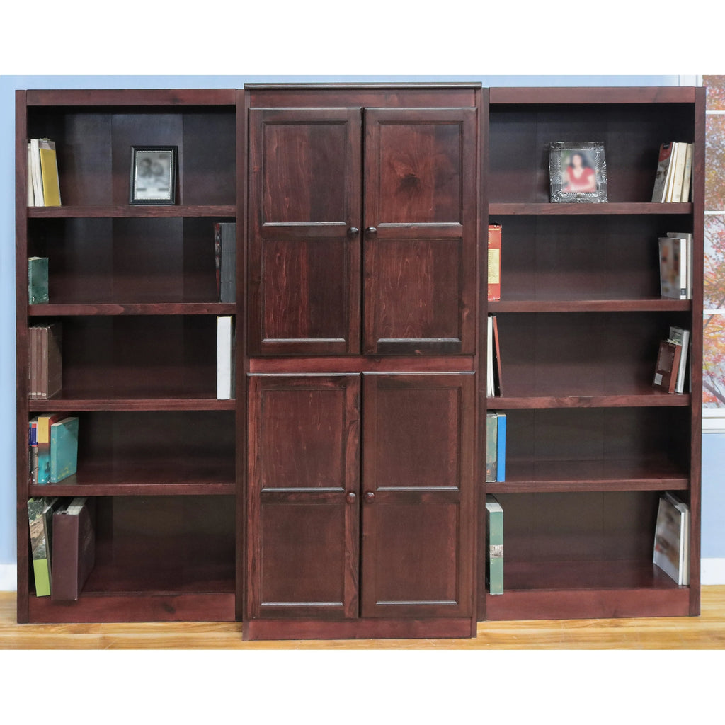 Concepts in Wood WKT3072 3-Piece Wall and Storage System, 15 Shelves Oak O38928