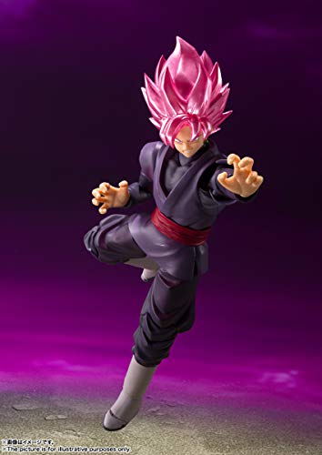 TAMASHII NATIONS Dragon Ball Super Goku Black Super Saiyan Rose S.H.Figuarts Action Figure I443759