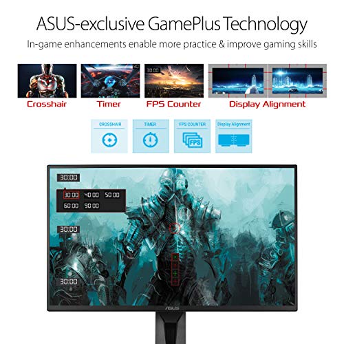 ASUS TUF Gaming 24” 1080P Monitor (VG248Q1B) - 165Hz, FreeSync Premium V3090