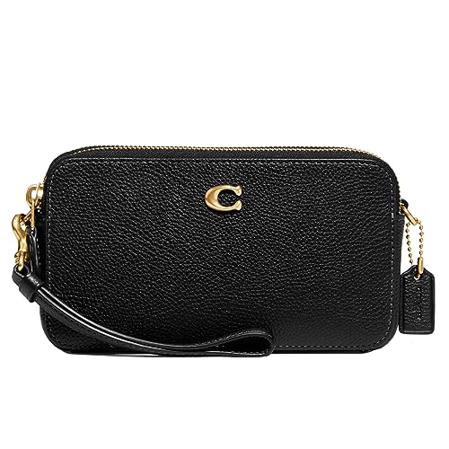 Coach Polished Pebble Leather Kira Crossbody