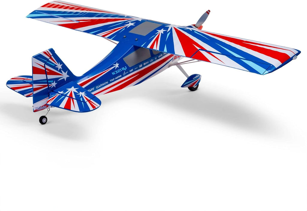 E-flite RC Airplane Decathlon 1.2m Smart PNP A7878