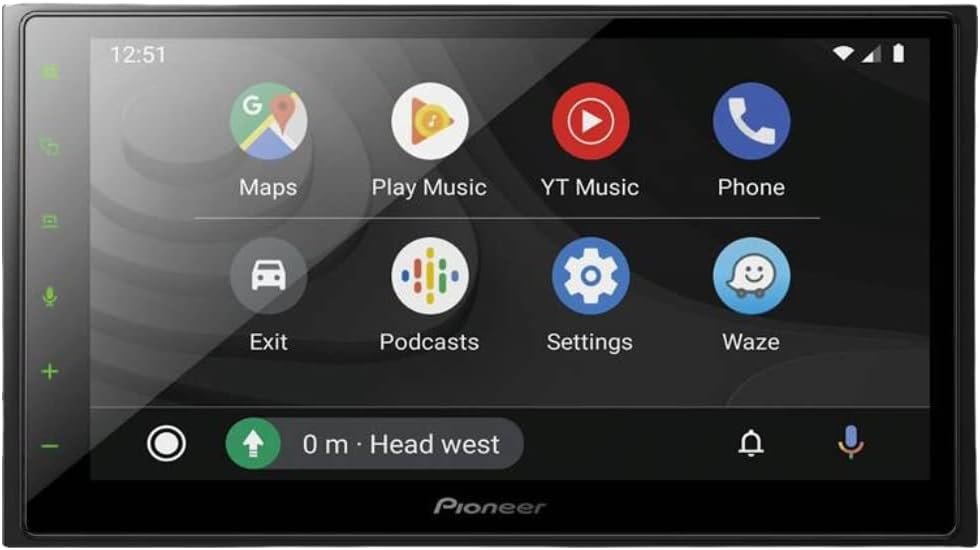 PIONEER DMH-2660NEX 6.8" Digital Multimedia Receiver with Bluetooth and Backup Camera T221