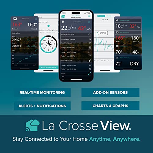 La Crosse Technology V42-PRO-INT Smart Wi-Fi Weather Station E575989
